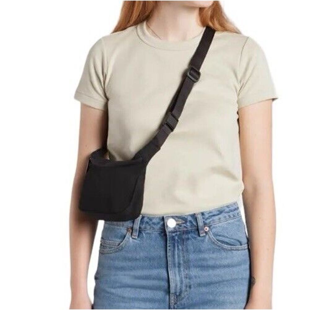 Day Owl Crossbody Sling Waist Pack Black Adjustable NEW